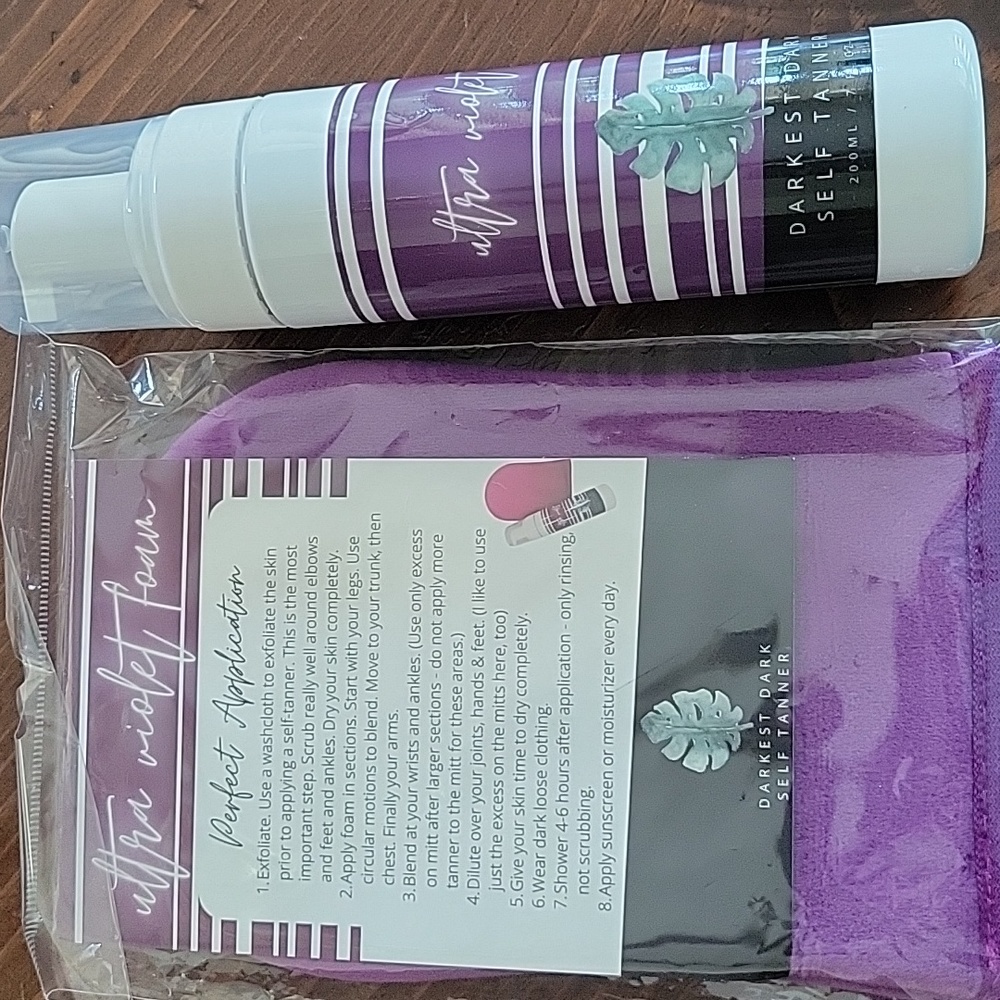 Ultra Violet foam self tanner